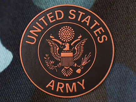 Custom Leather Military Patches