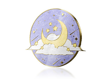 Pearlescent Hard Enamel Pin Pearlescent Hard Enamel Pin
