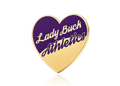 Custom Heart Shape Rush Pins Custom Heart Shape Rush Pins