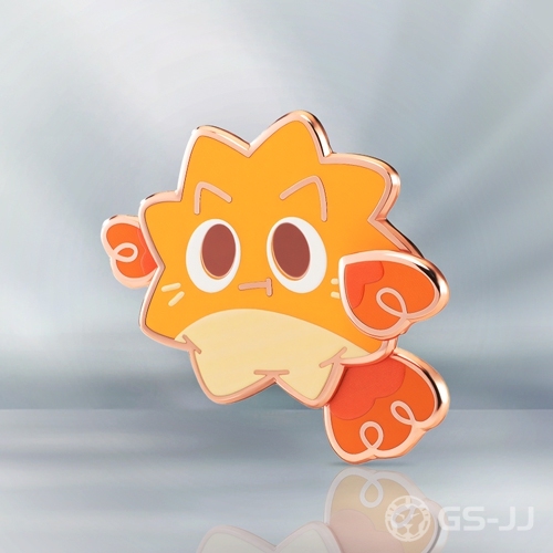 Spring Cartoon Character Enamel Pin