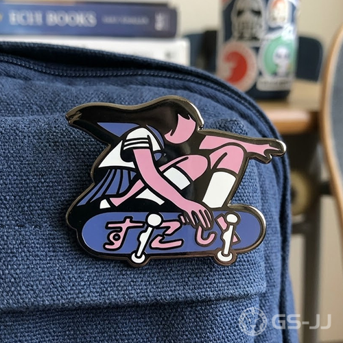 Cool Girl Hard Enamel Pin