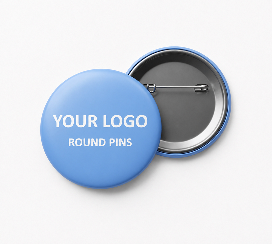 Custom Round Button Pins