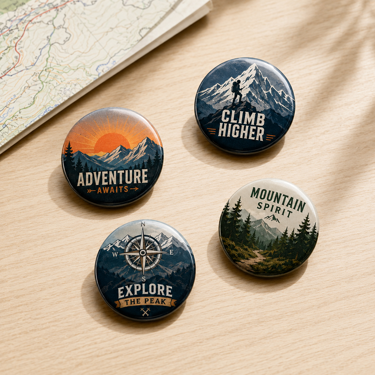 custom logo buttons