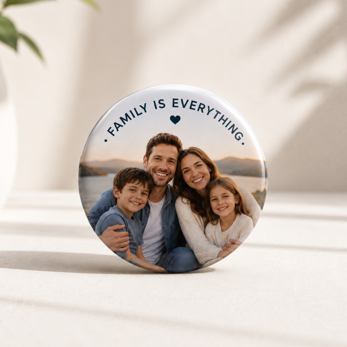 custom photo buttons