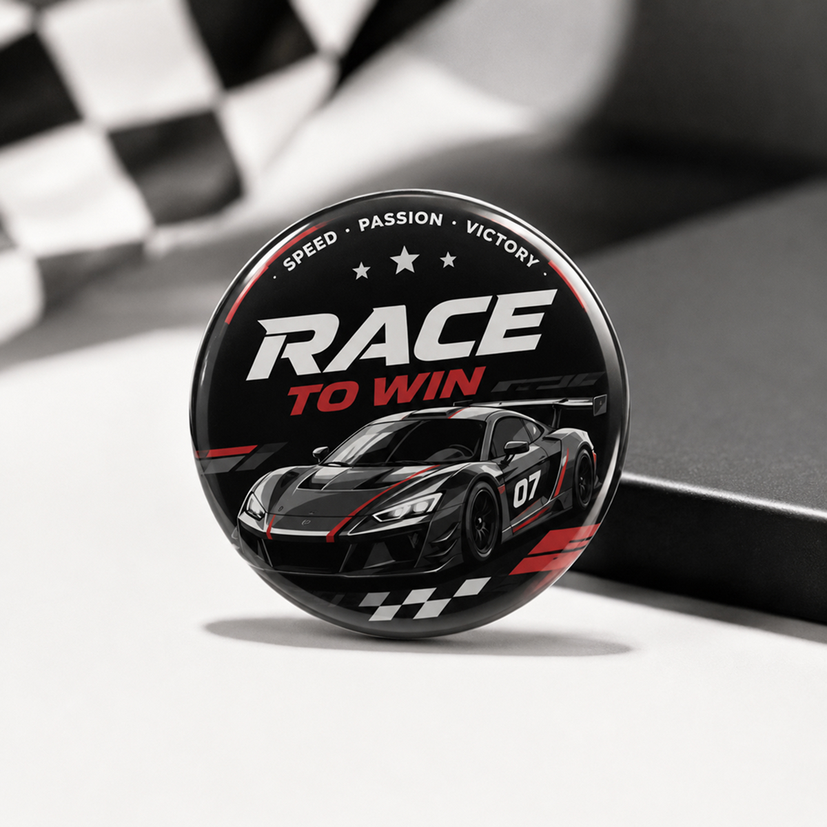 custom race buttons