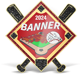 Classic Baseball Pin
