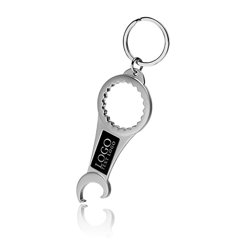 Customized 2-in-1 Bottle Opener Key Chains