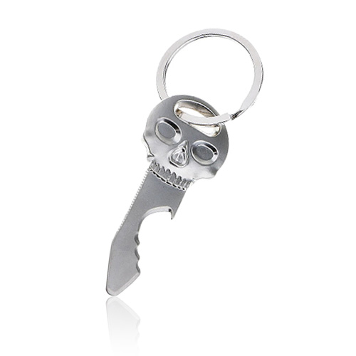 Promotional Skull Bottle Opener Keyring