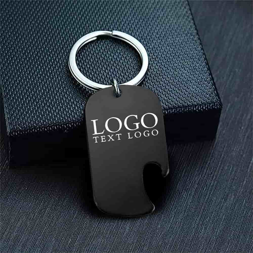 Dog Tag With Bottle Opener Keychains